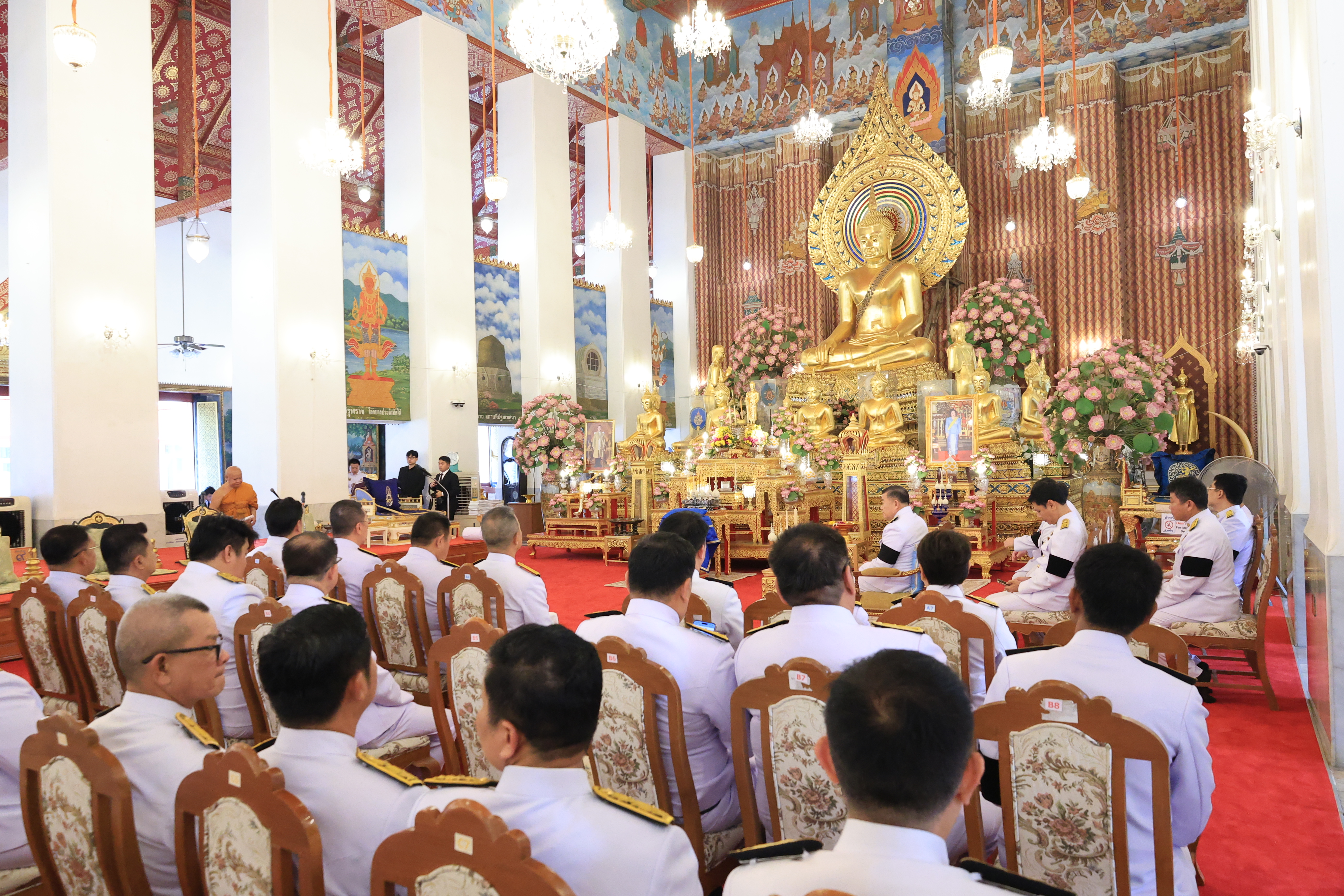 title - ส.ป.ก. ร่วมพิธีบำเพ็ญกุศลสตมวาร ครบ 100 วัน เพื่ออุทิศถวายพระราชกุศลแด่สมเด็จพระนางเจ้าสิริกิติ์ พระบรมราชินีนาถ พระบรมราชชนนีพันปีหลวง